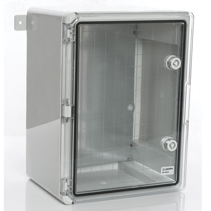 Kunststof transparante deur 300x400x220mm IP65 PP3015