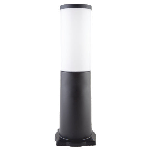 Buiten tuin zuil / kolom lamp E27 40cm kunststof