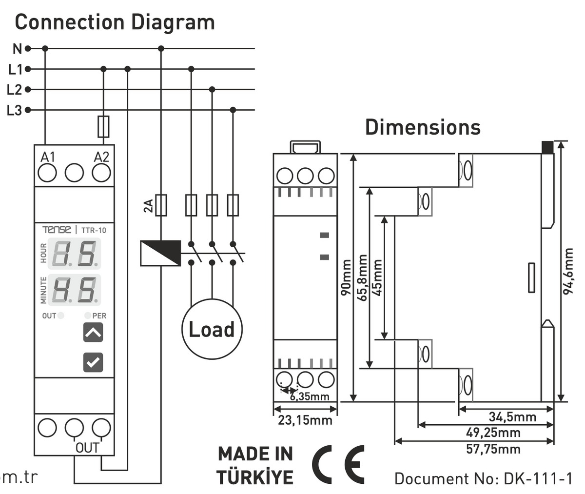 Digitale DIN-Schienen-Timer 24h 230 V/AC 16A/250V/4000VA astronomische Schalter