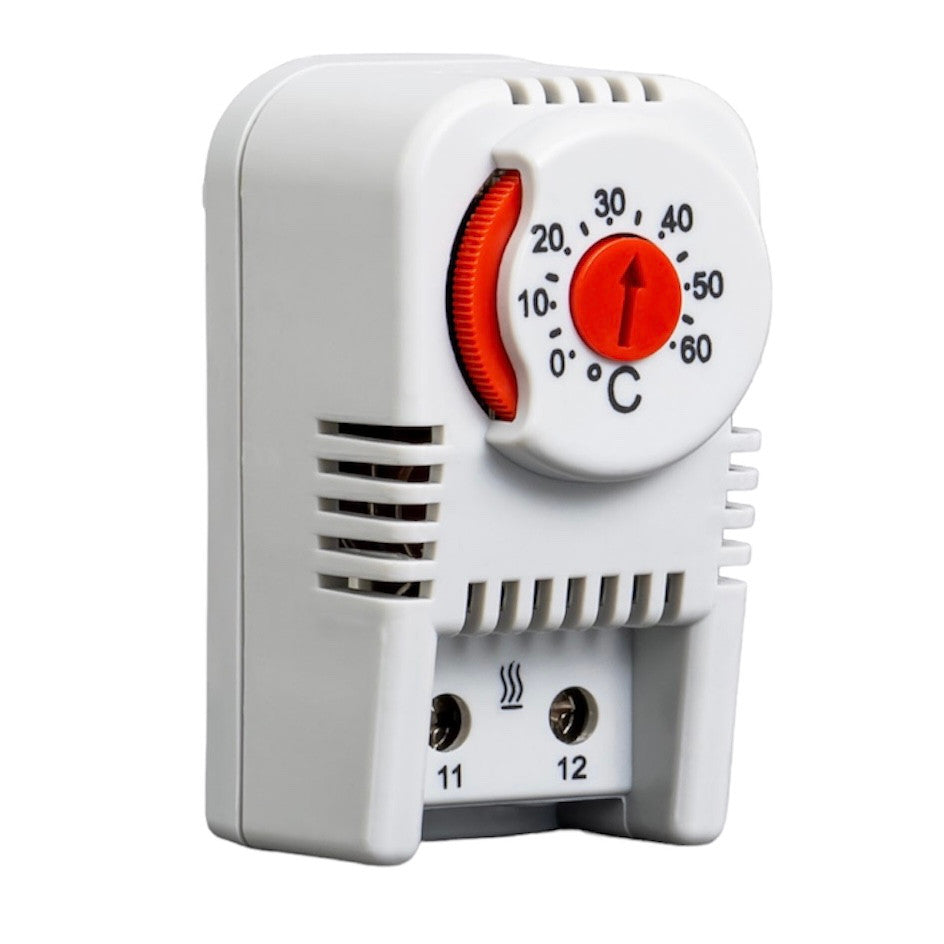 Bimetal thermostat 0-60C NC, PTHT, Plastim