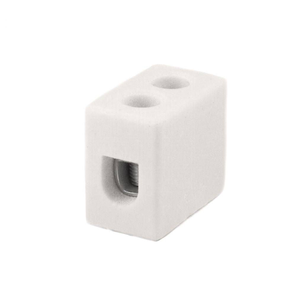 ONKA 2.5-4mm2 1POLE Steatite / Ceramic / Porcelain Plug - PORCELAIN TERMINAL BLOCK, 1070009