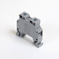 ONKA 10mm2 Schraubschienenklemmenblock DIN-Schienenklemme 2-adrig grau, 1010042