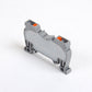 ONKA 2,5mm2 veerrailklemmenblok DIN-railklem 2-draads grijs, 1020013
