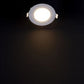 2 Stück - rundes LED-Panel 6W / 540Lm kaltweiß rund Einbau (Netzteil enthalten) 6500K YL10-0600