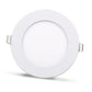 2 stuks - rond LED paneel 6W / 540Lm wit rond inbouw (voeding inbegrepen) 4000K YL10-0607