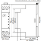 Hydroforese sequential relay with timer