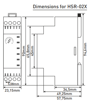 Hydroforese sequential relay with timer