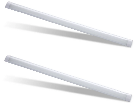 2st - 120 cm LED paneel 40W IP20 Koud Wit / 6500K armatuur 3600Lm YL98-1200