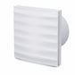 Alize ARS- axiale wandventilator voor badkamer / toilet wit met rooster stil 100mm, 90 m3/h, 348562