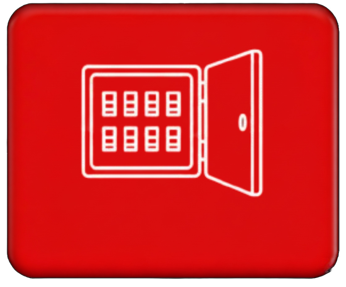 Lege kunststof verdeelkasten