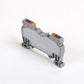 ONKA 1,5mm2 veerrailklemmenblok DIN-railklem 2-draads grijs, 1020002