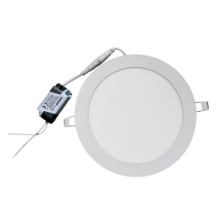 2 Stück - rundes LED-Panel 6W / 540Lm kaltweiß rund Einbau (Netzteil enthalten) 6500K YL10-0600