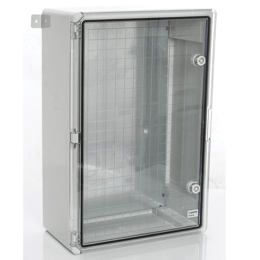 Schakelbord kunststof transparante deur 400x600x200mm IP65 PP3018 PLASTIM