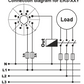 Time relay 230 V/AC 8-pole, 48 x 48 mm
