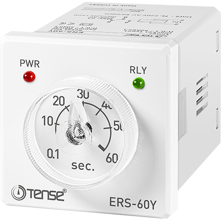Time relay 230 V/AC 8-pole, 48 x 48 mm